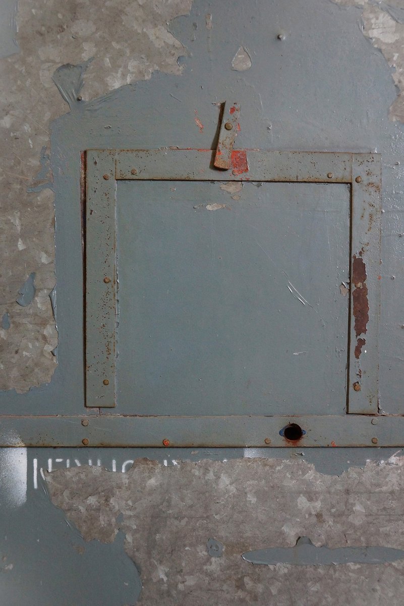 Large Antique HandPainted Tower Clock with GoldPlated Clock Hands for sale at Pamono