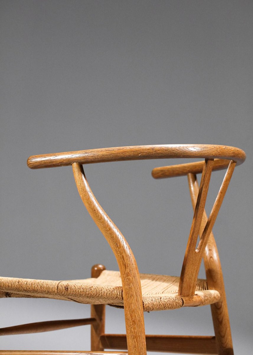 danish oak model ch24 chairs by hans wegner for carl hansen son set of 4 YU-946265