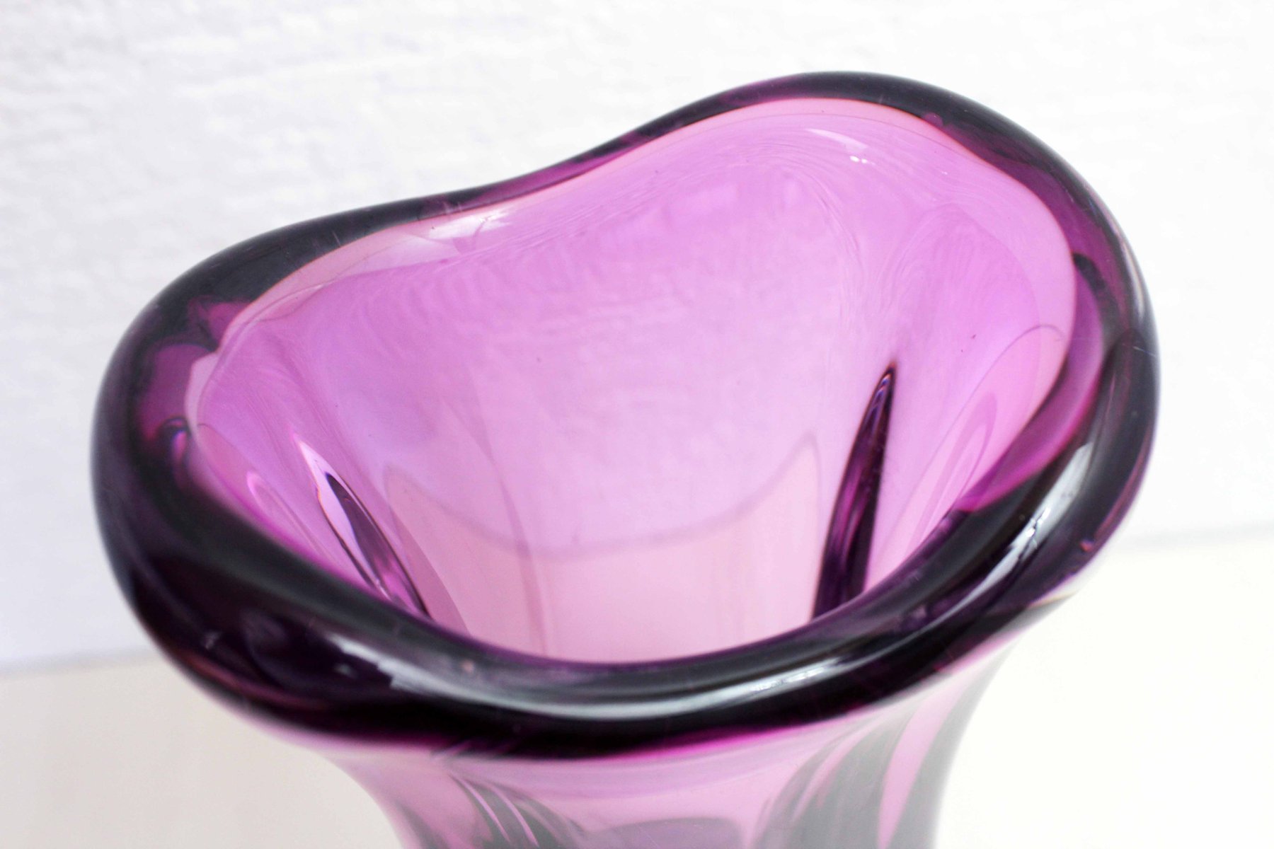 Large Murano Glass Vase for sale at Pamono