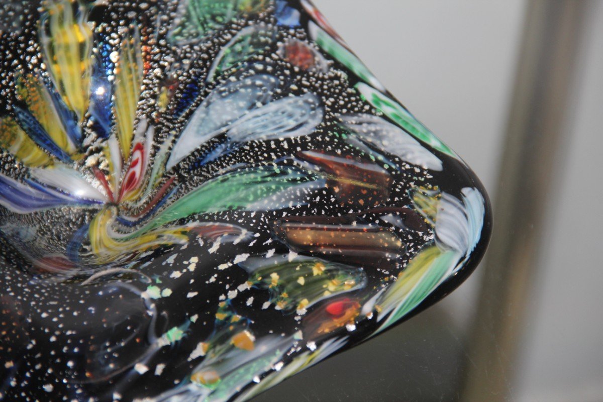 Vintage Murano Art Glass Bowl from AVEM, 1950 for sale at Pamono