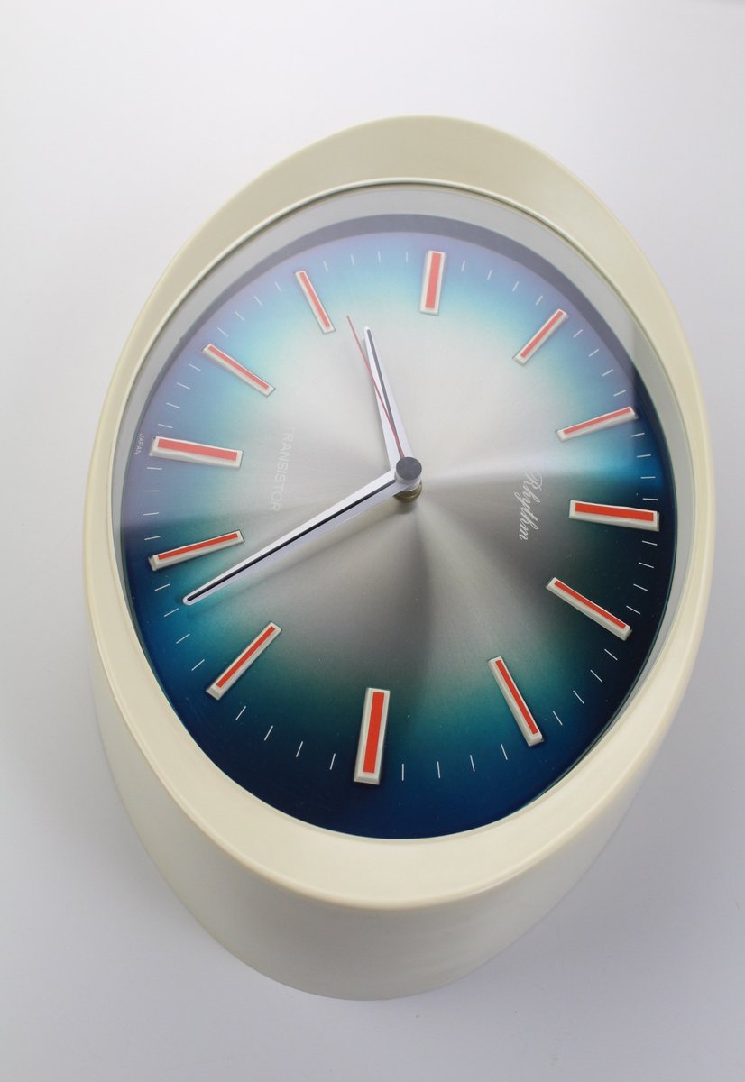 Rhythm Wall Clock, Japan, 1960s for sale at Pamono