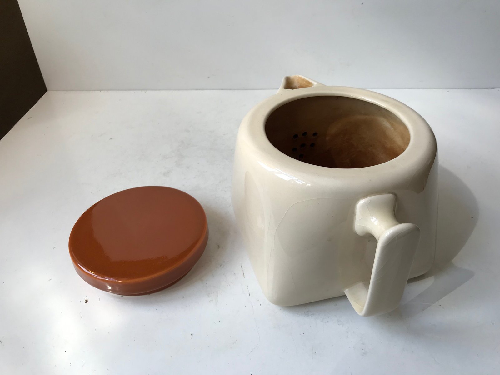 Ceramic Tea Service by Nanna Ditzel for Søholm, 1970s, Set of 6 for ...