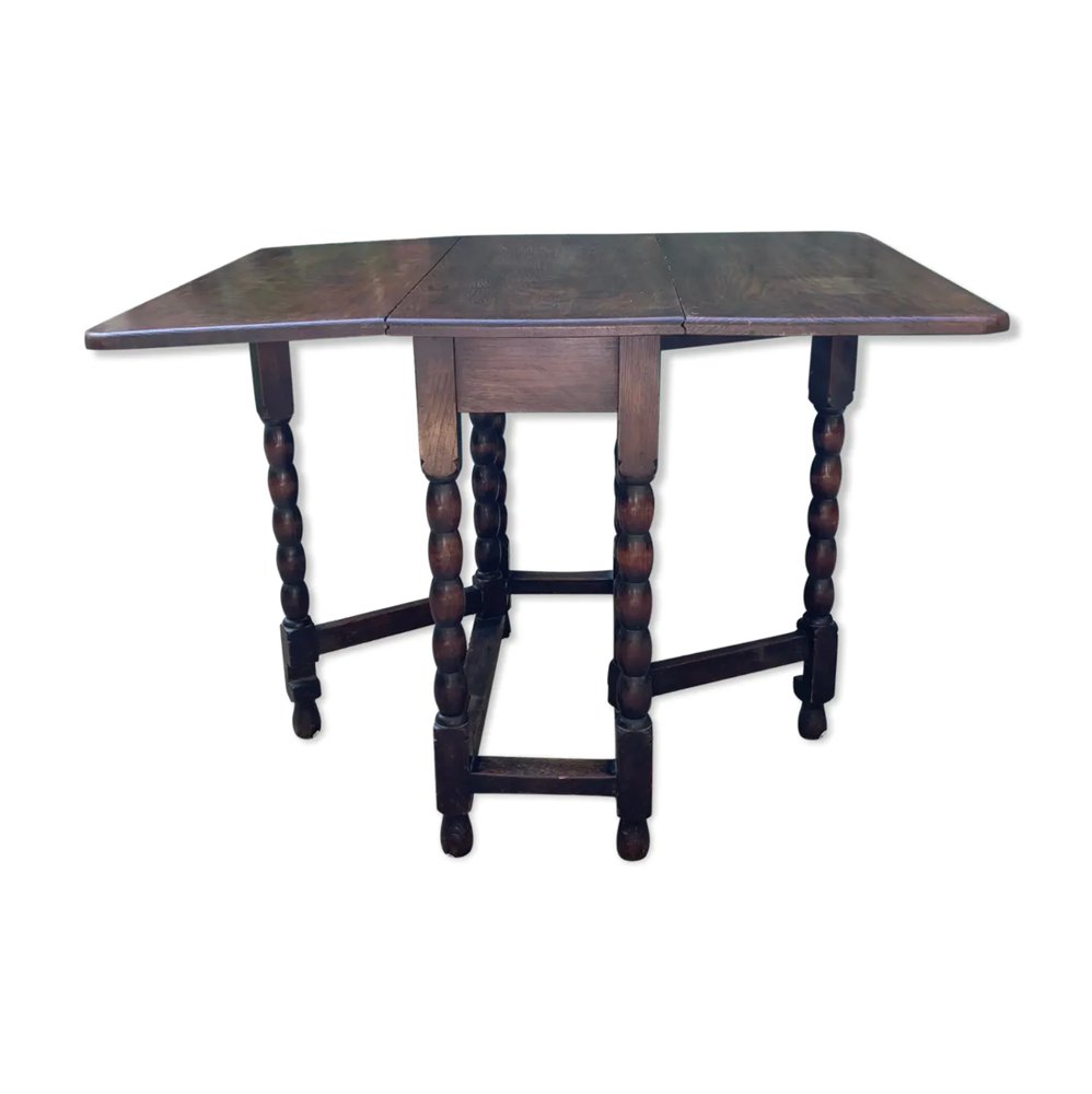 vintage oak gateleg table 3 VBM-958802