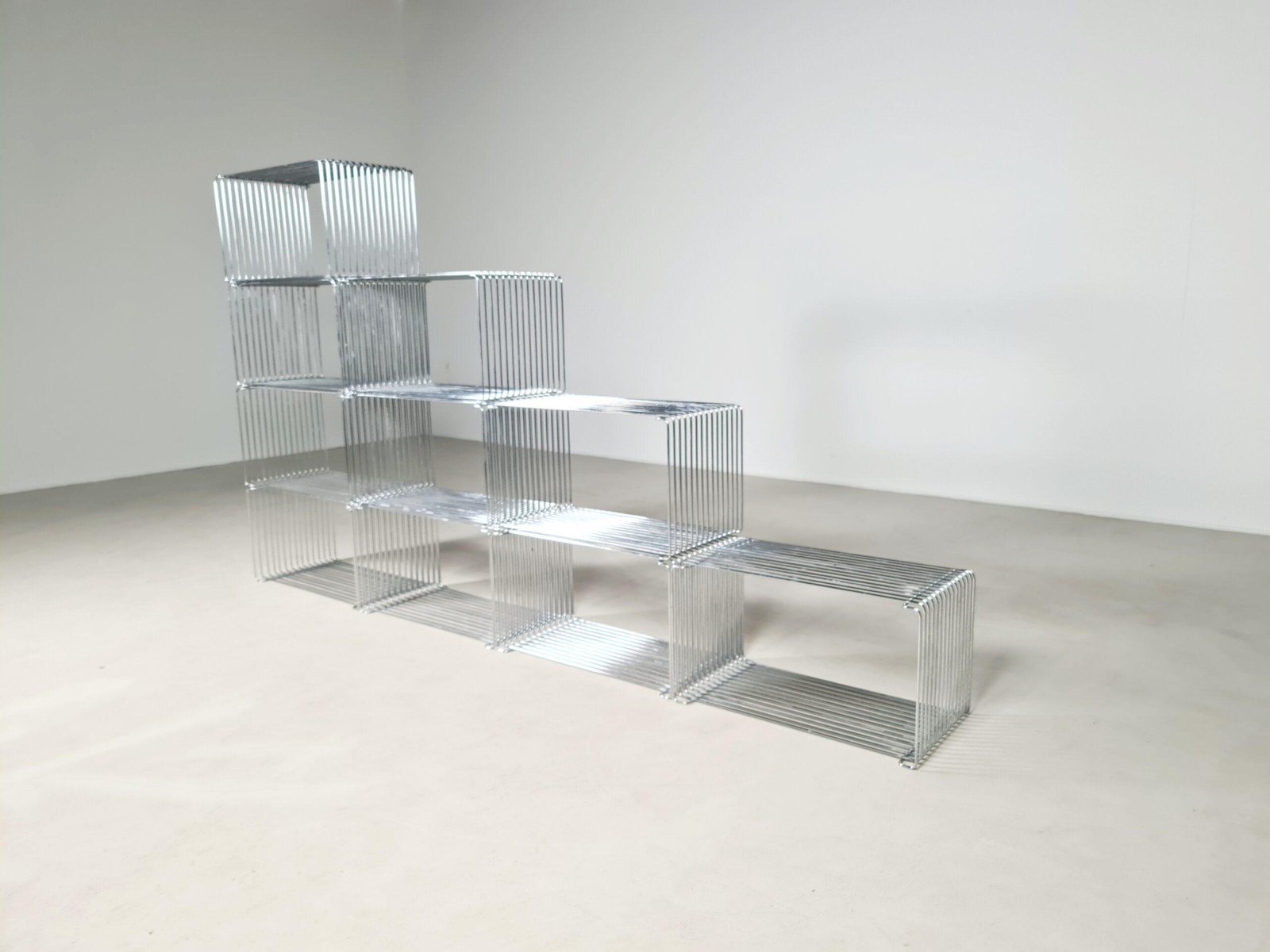 Pantonova Wire Cube Shelves by Verner Panton for Fritz Hansen, 1970s