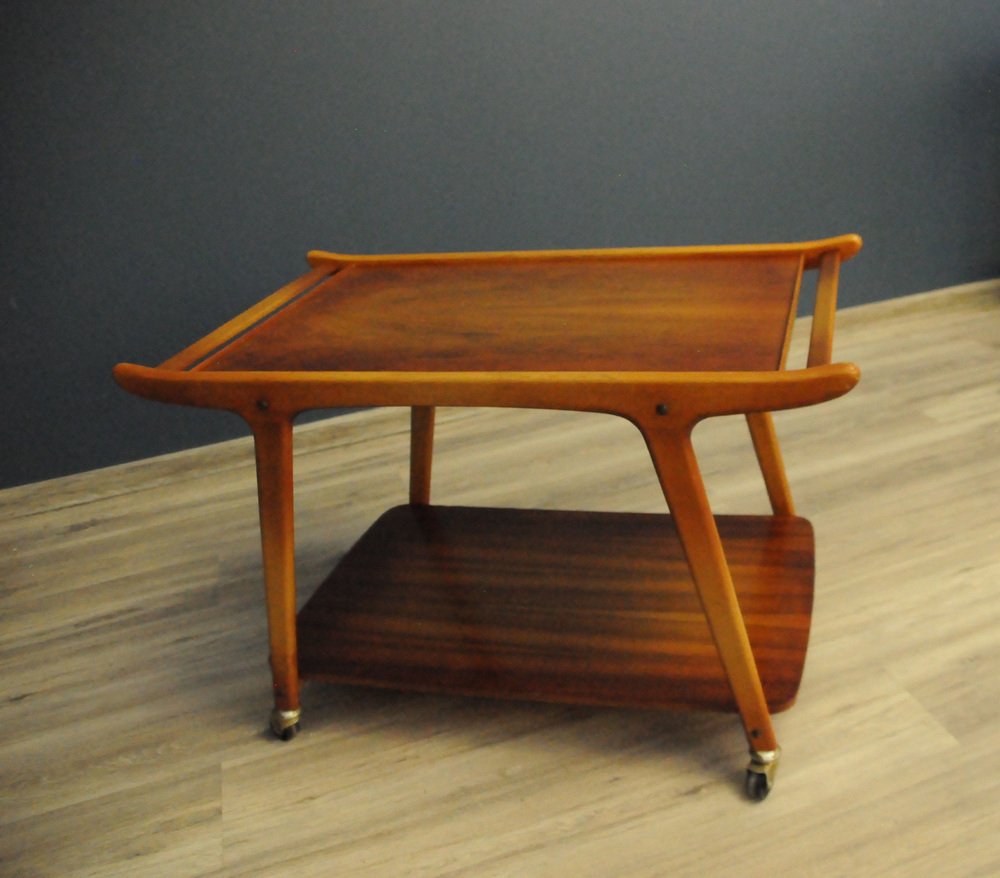 Teak Bar Cart for sale at Pamono