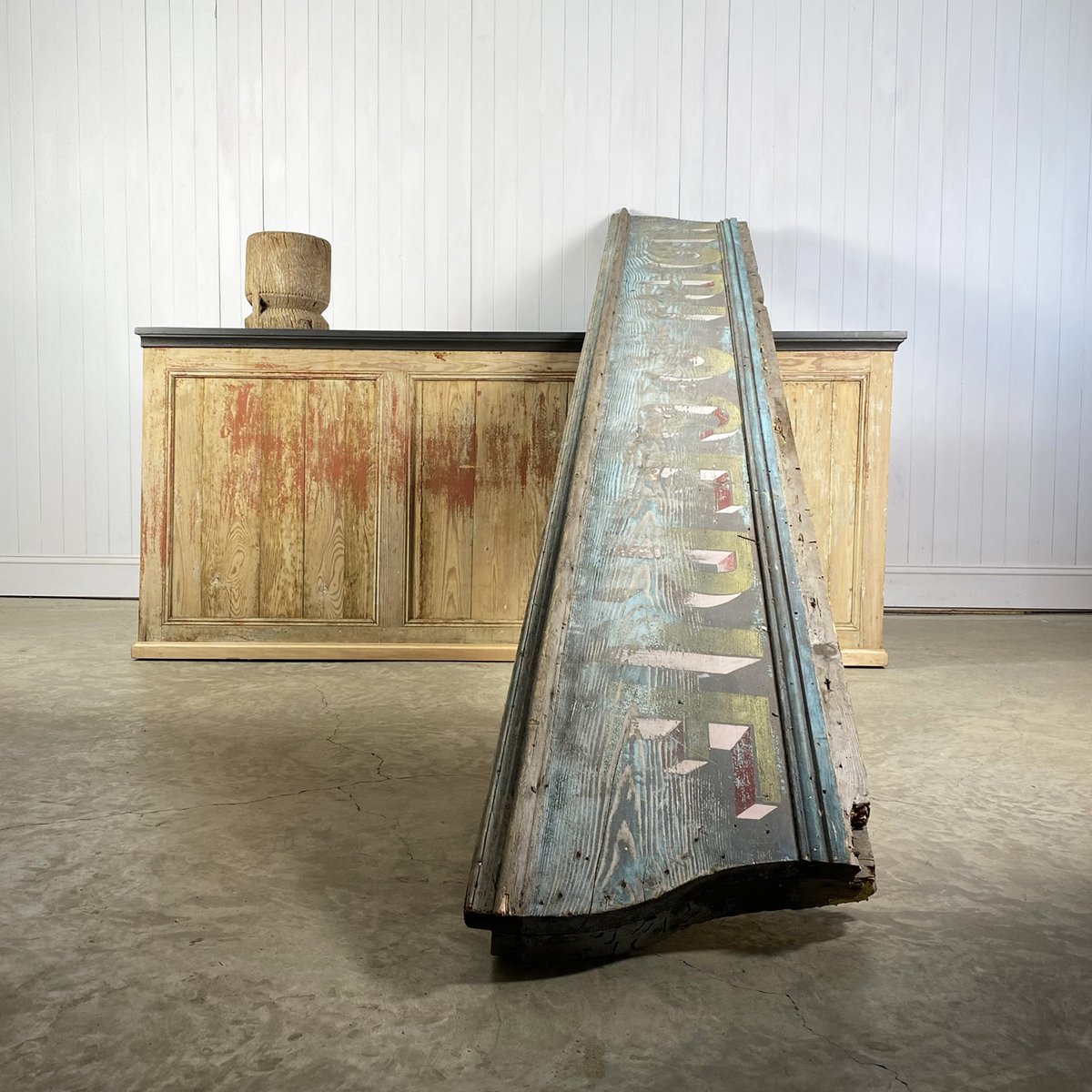 Large Clock Makers Sign for sale at Pamono