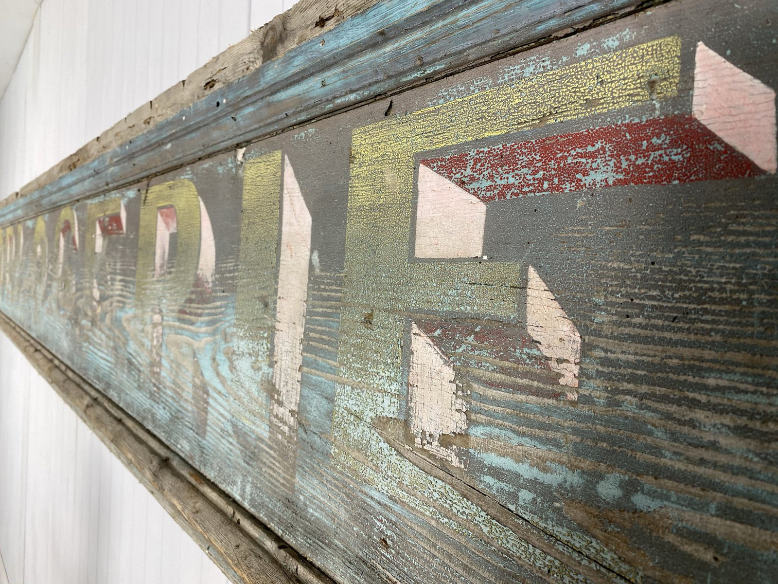 Large Clock Makers Sign for sale at Pamono