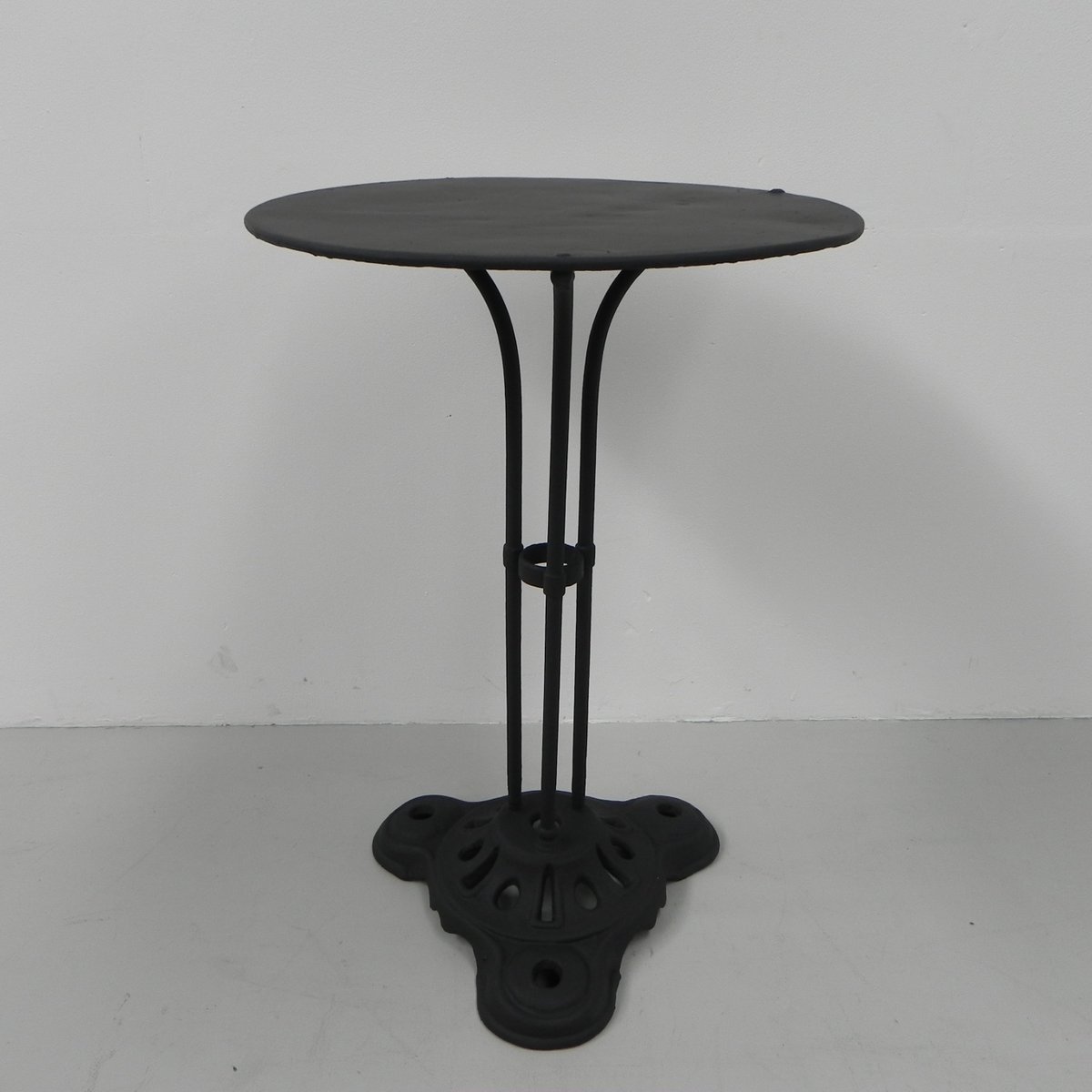 Steel & Cast Iron Bistro Table for sale at Pamono