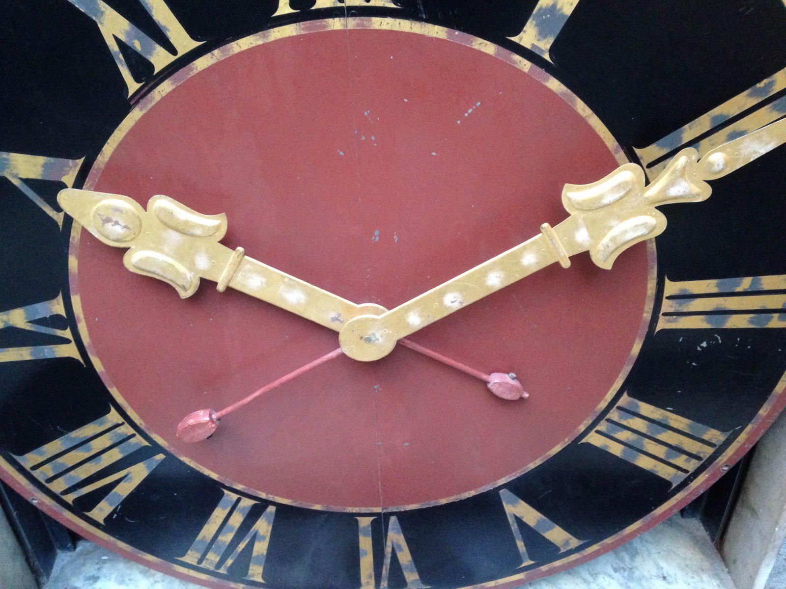 Antique Bell Tower Clock Face for sale at Pamono