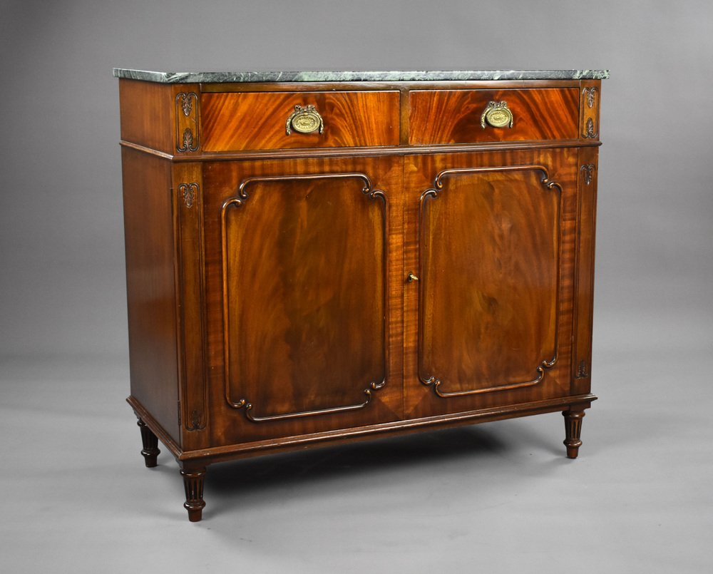 Antiker Besteckschrank aus Mahagoni bei Pamono kaufen