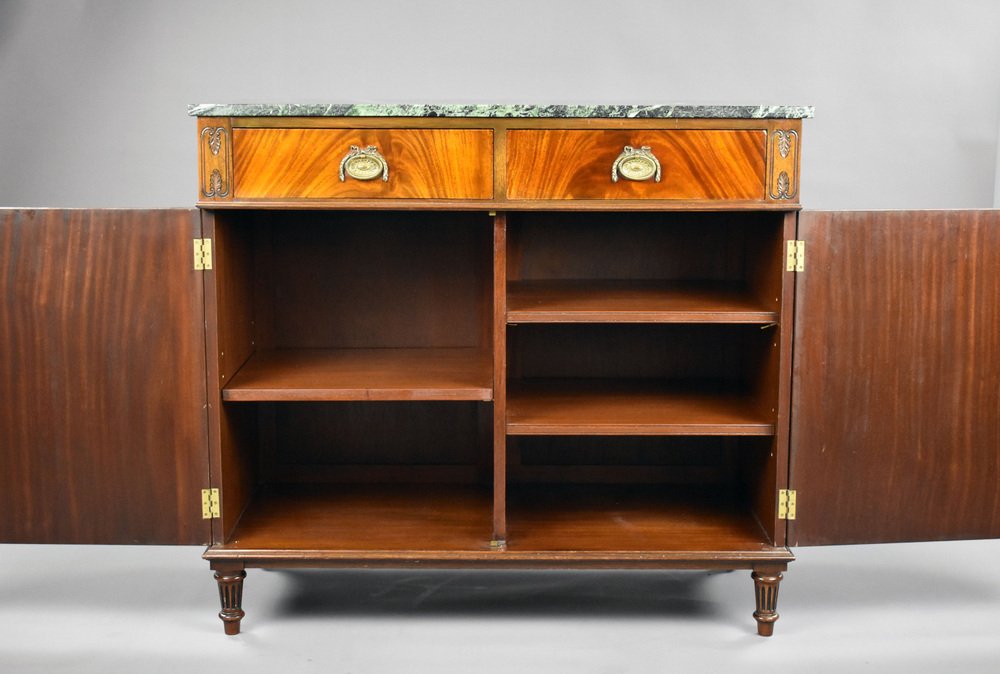 Antiker Besteckschrank aus Mahagoni bei Pamono kaufen