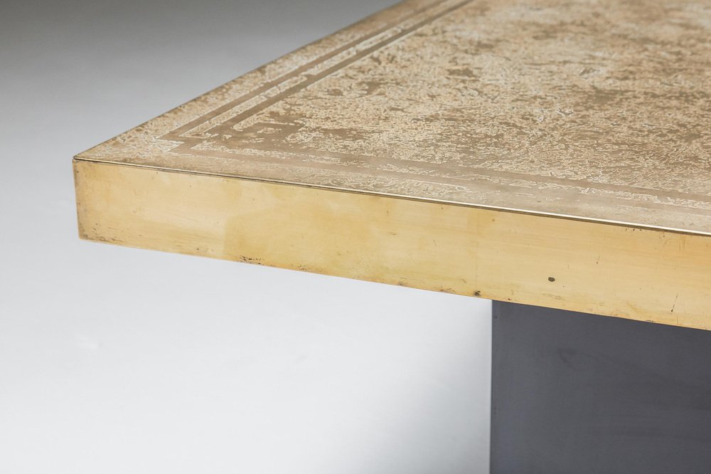 Hollywood Regency Coffee Table by George Mathias, Belgian Design From ...