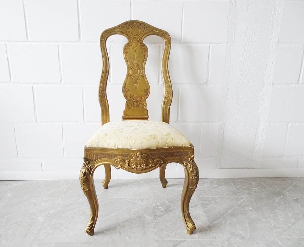 baroque gilt chair 18th century BLG-991043