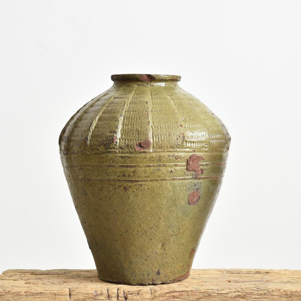 Small Antique Terracotta Vase for sale at Pamono