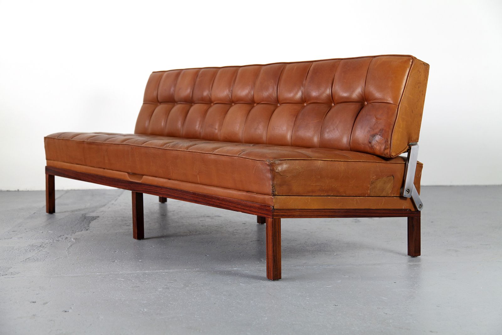 Leder Sofa Constanze von Johannes Spalt für Wittman, 1961 bei Pamono kaufen