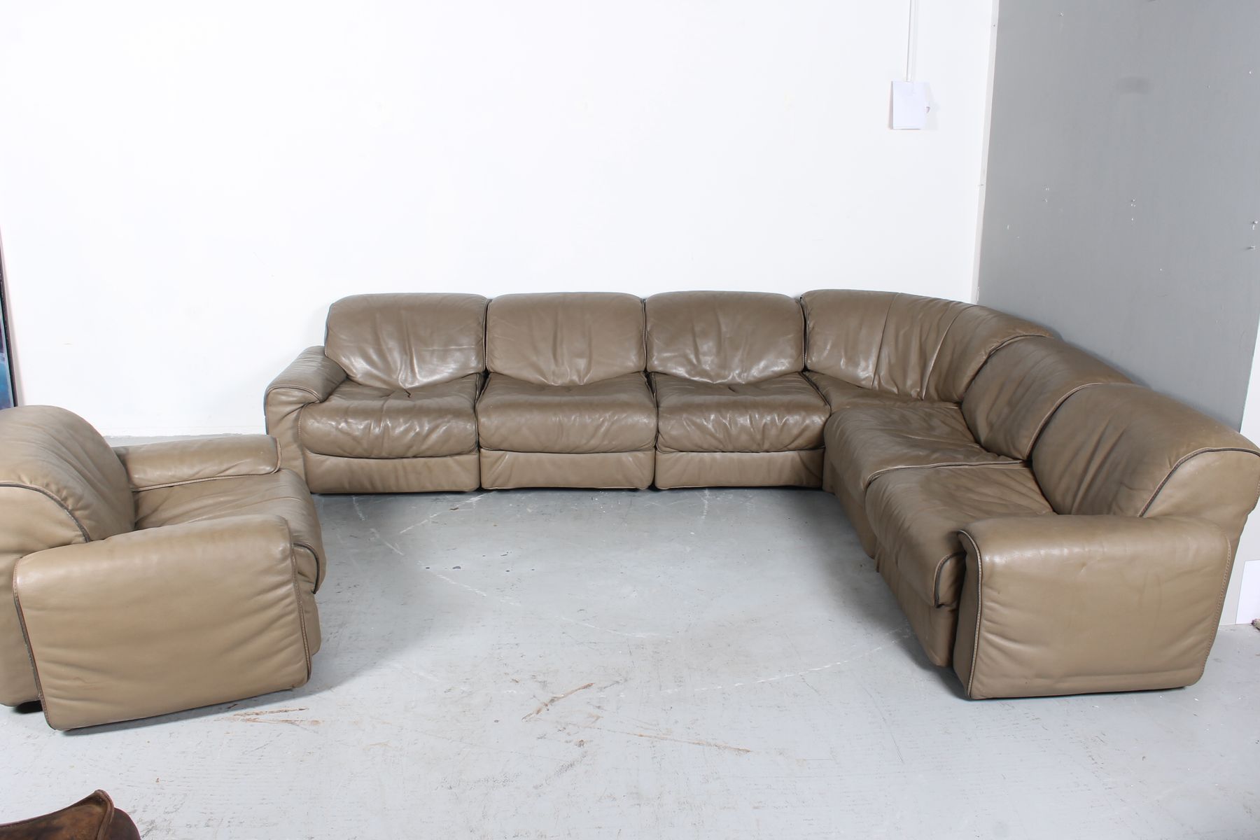 3 Sitzer Sofa Stoff Penny Blau Aws Velbert