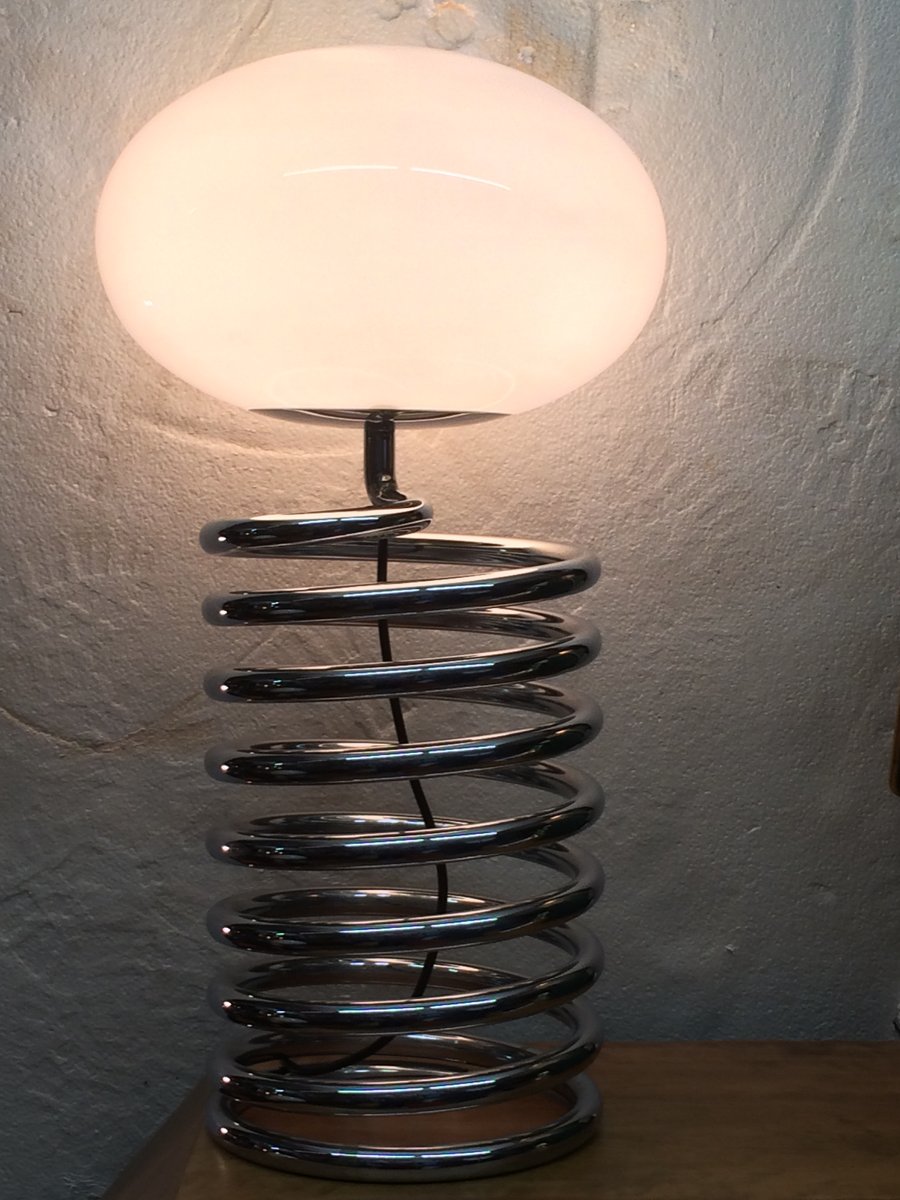 Spiral Table Lamp By Ingo Maurer For M Design 1970 At Pamono Spiral Table Lamp By Ingo Maurer For M Design 1970