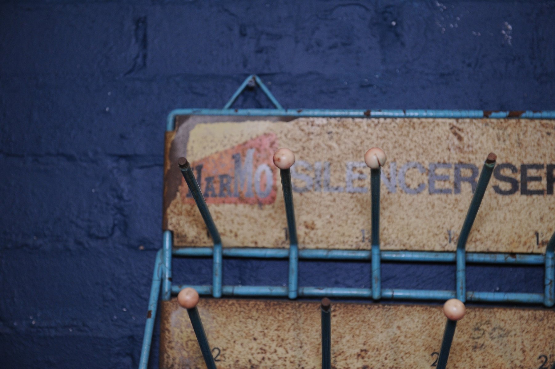 Silencer Service Shop Display & Hanging Rack from Harmo Exhaust, 1970s ...