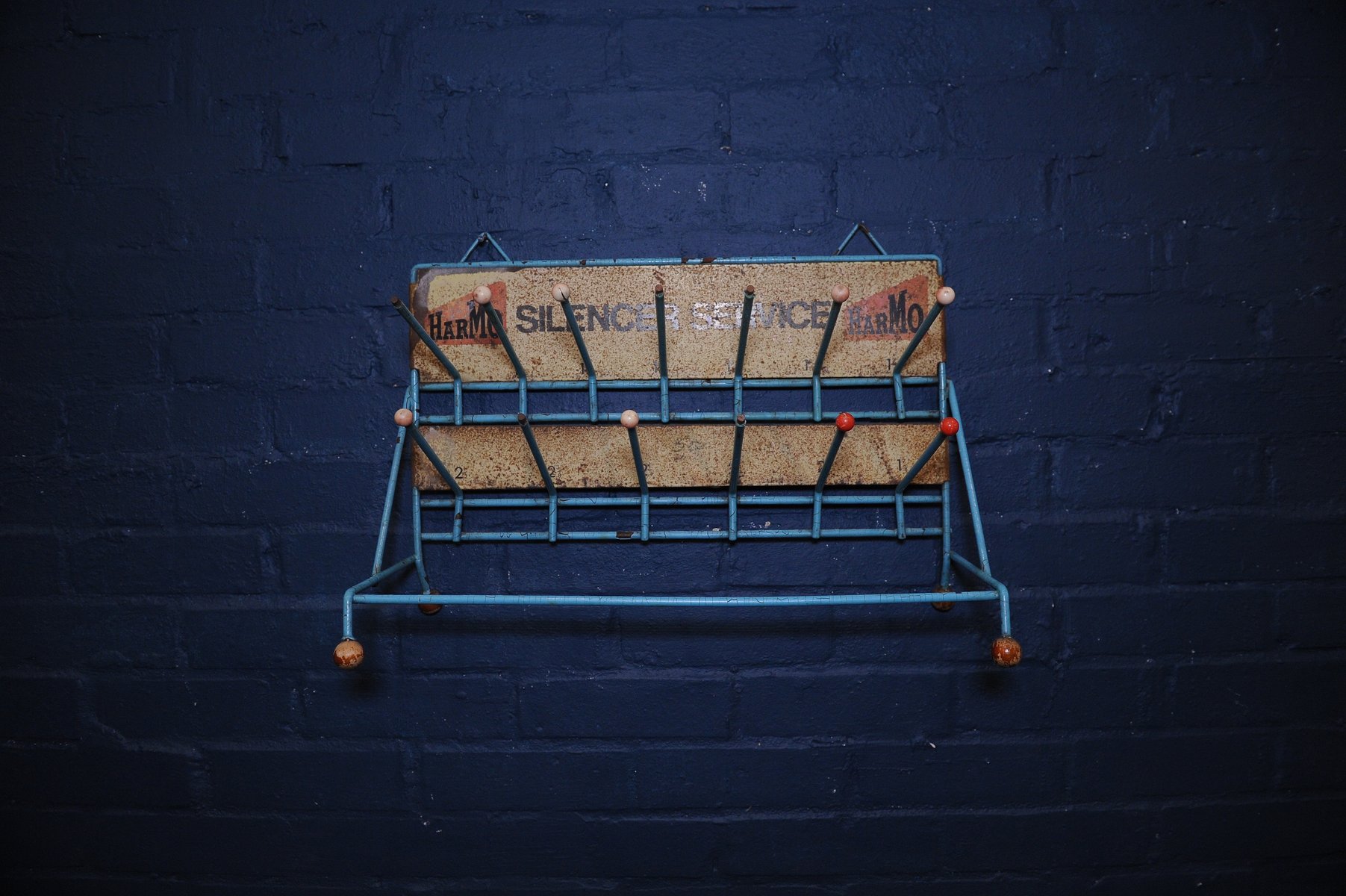 Silencer Service Shop Display & Hanging Rack from Harmo Exhaust, 1970s ...