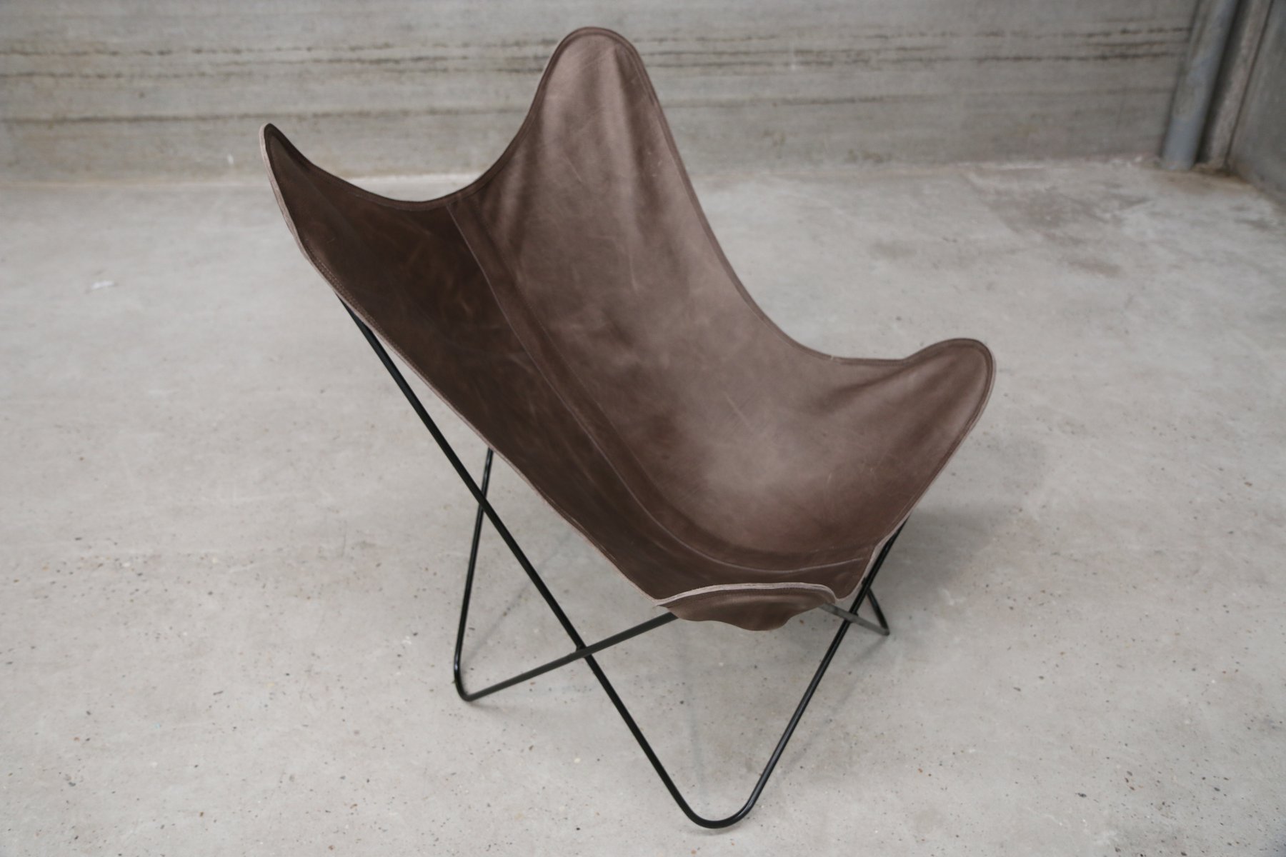 XXL Butterfly Chair by Hardoy for Knoll, 1970s for sale at Pamono