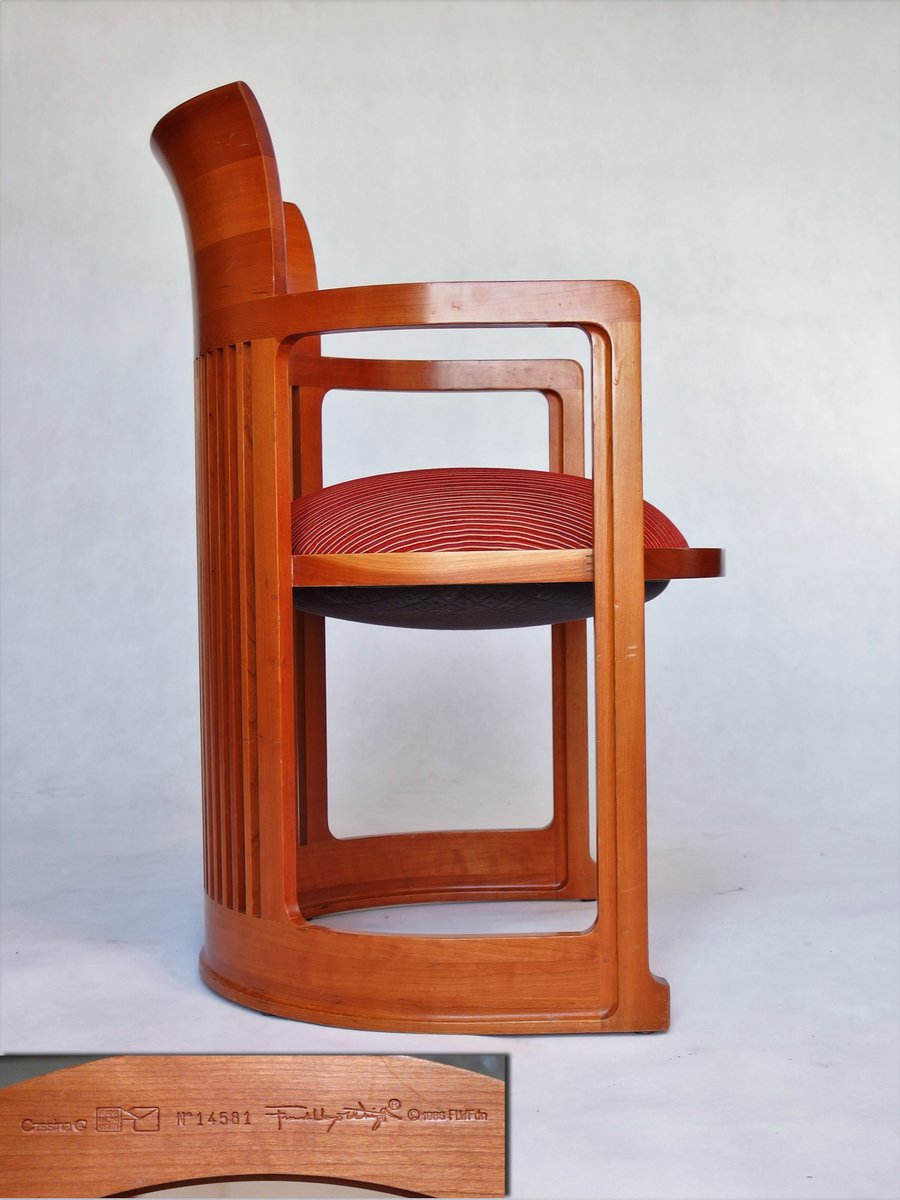Barrelchair, кресло-бочонок Фрэнка Райта, 1937 год