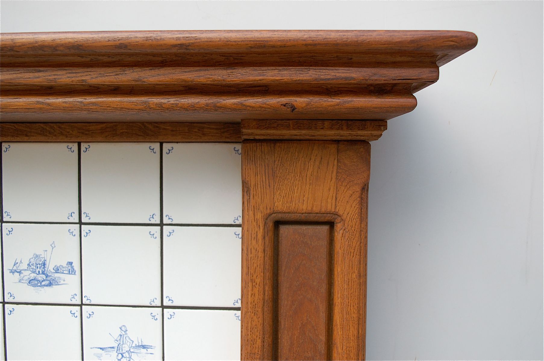 Vintage Oak Fireplace Surround For At Pamono Vintage Oak Fireplace Surround 6 1 139 00 Per Piece