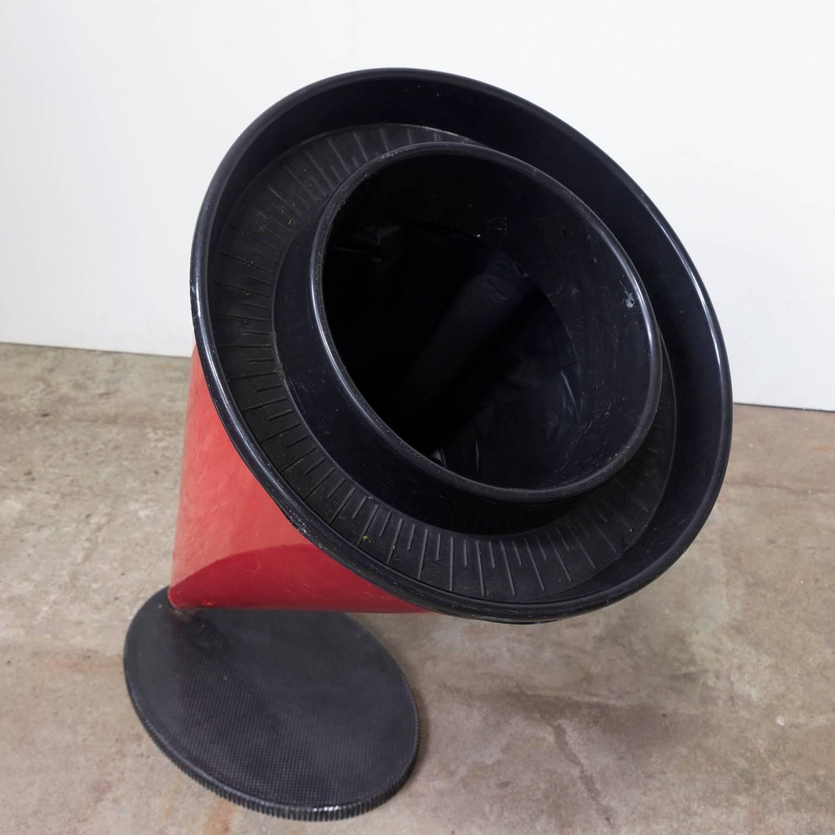 Cestino MAKREL Wave Step 7L – Plastica Pastello Per Ufficio O Bagno - 2