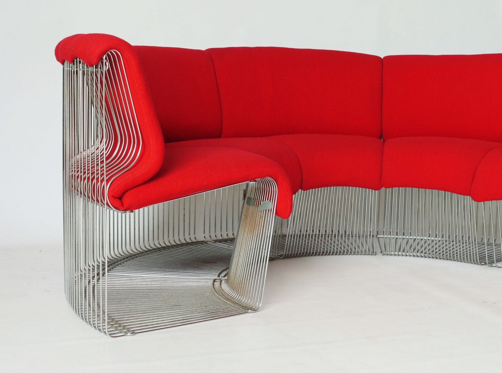 pantonova sofa by verner panton for fritz hansen 1970s 5