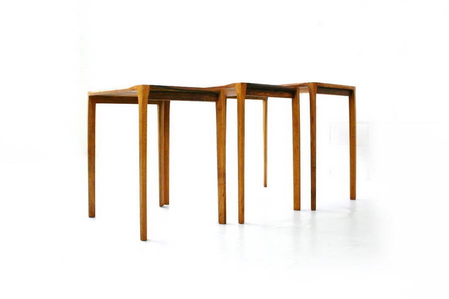 Mid Century Nesting Tables By Rex Raab For Wilhem Renz At Mid Century Nesting Tables By Rex Raab For Wilhem Renz