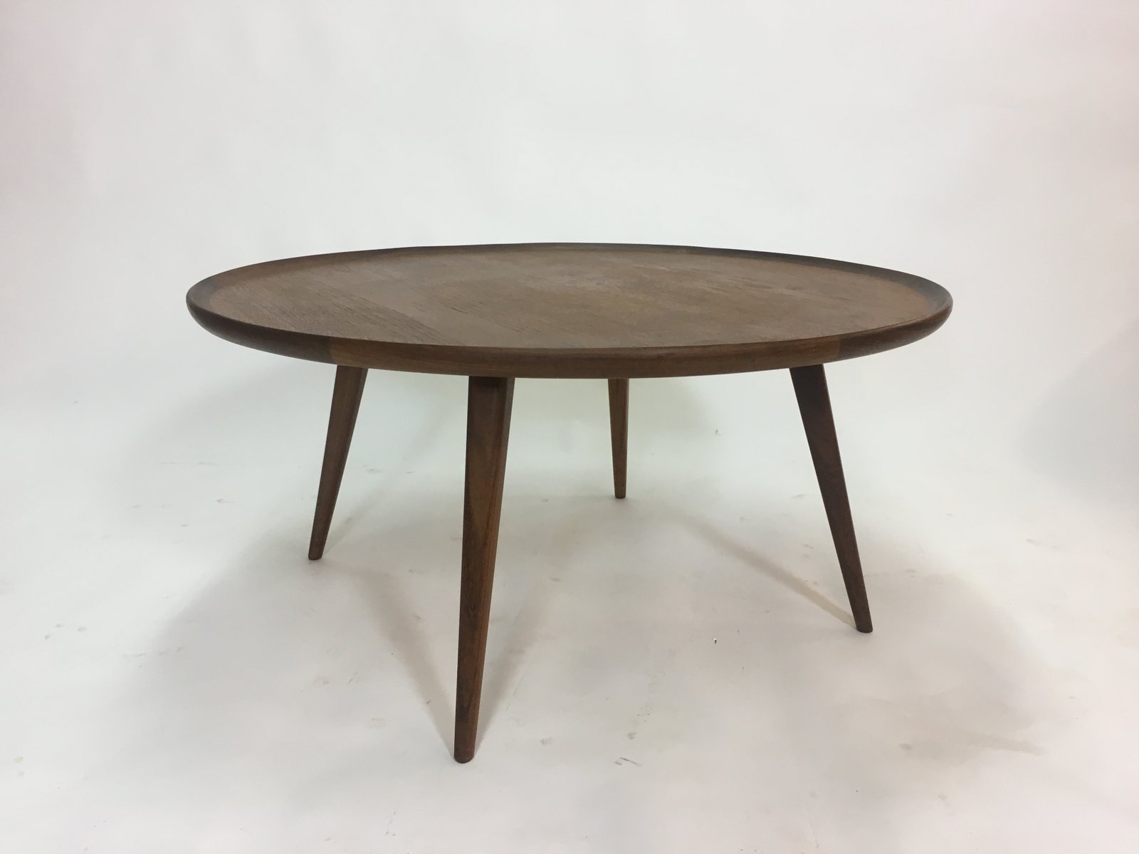 Mid Century Round Teak Coffee Table 1950s For At Pamono Mid Century Round Teak Coffee Table 1950s 8 561 00